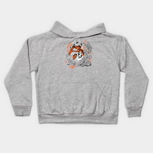 Tiger Attack Kids Hoodie